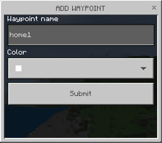 Wonderful Waypoint Addon (1.20) - MCPE/Bedrock Mod 4