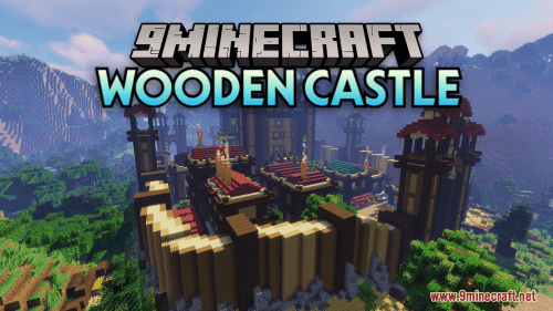 Wooden Castle Map (1.21.1, 1.20.1) – Explore the Magnificent Castle Thumbnail