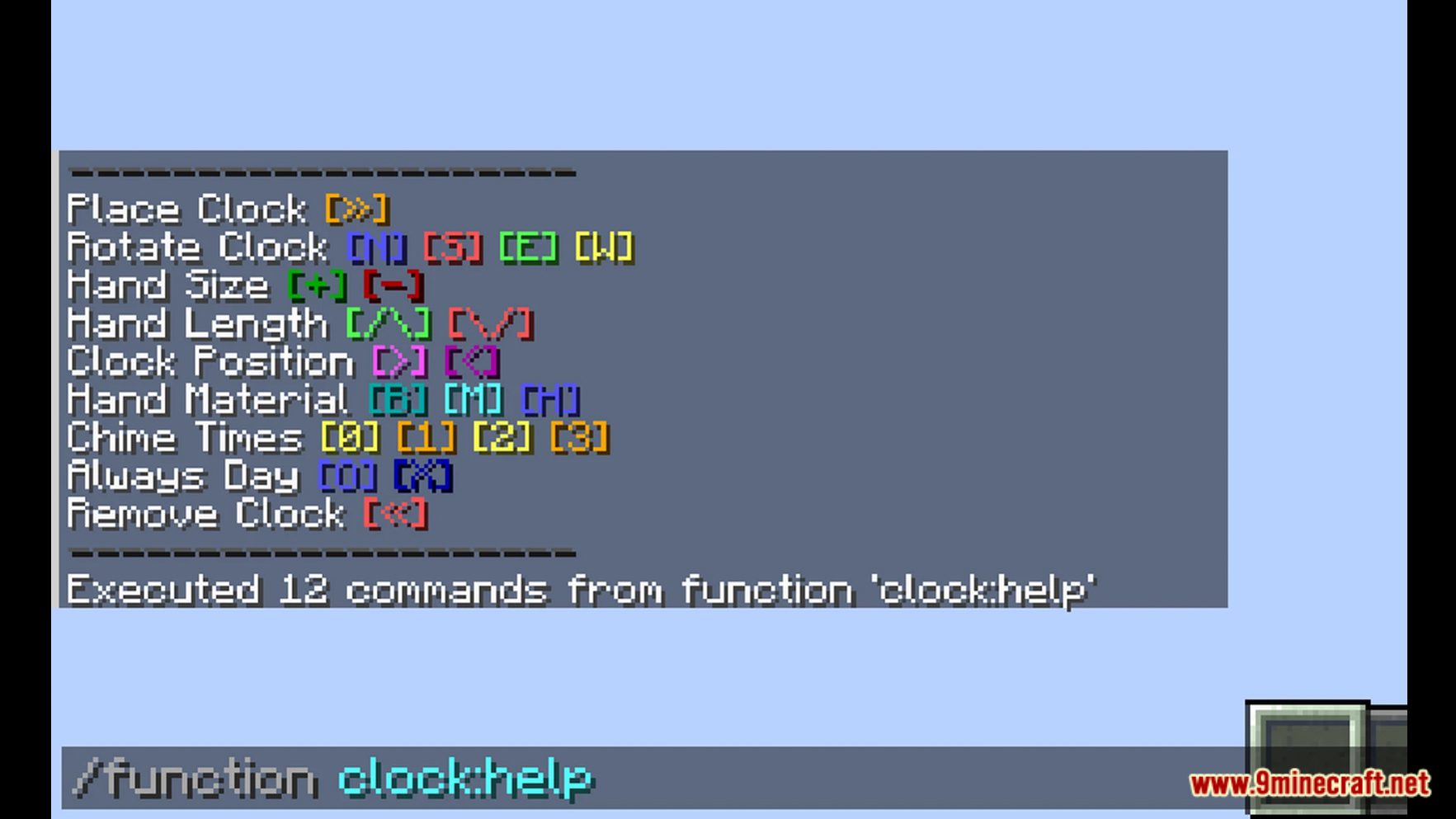 Working Clocks Data Pack (1.20.2, 1.19.4) - Bring Functional Ticking Clocks To Your Minecraft World! 4