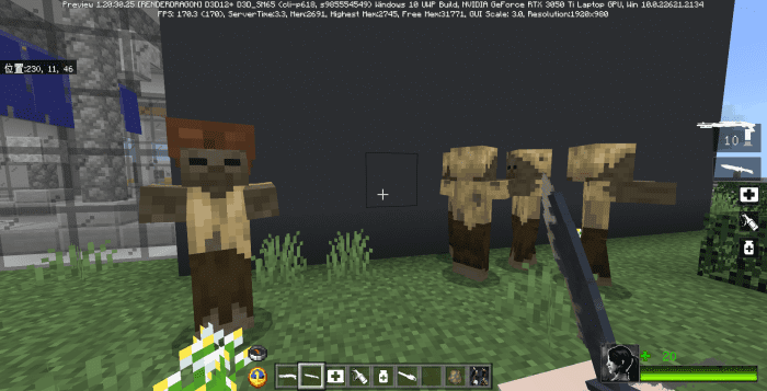 Left 4 Dead Addon (1.20) - MCPE/Bedrock Mod 15