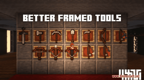 XXVI’s Better Framed Tools Resource Pack (1.20.6, 1.20.1) – Texture Pack Thumbnail