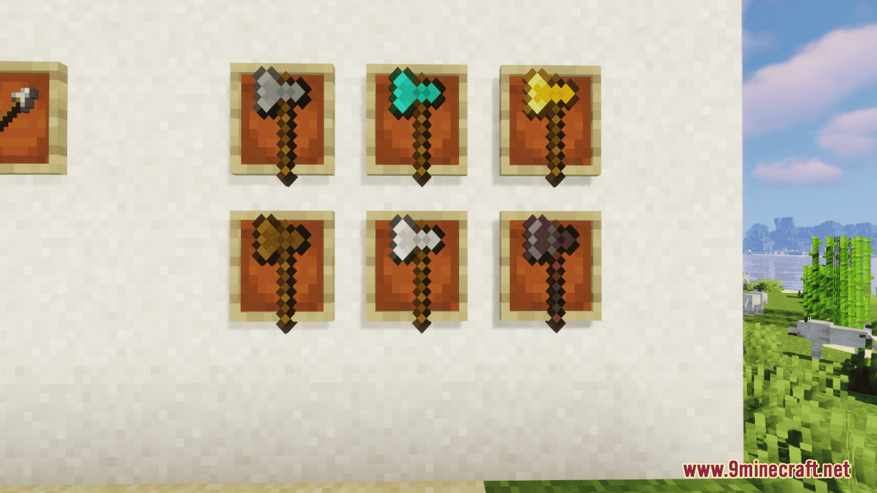 XXVI's Better Framed Tools Resource Pack (1.20.6, 1.20.1) - Texture Pack 11