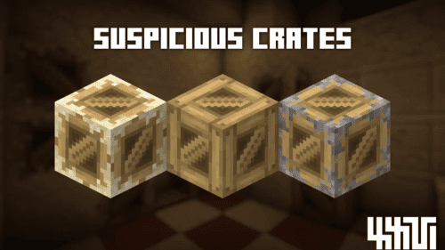 XXVI’s Suspicious Crates Resource Pack (1.20.6, 1.20.1) – Texture Pack Thumbnail