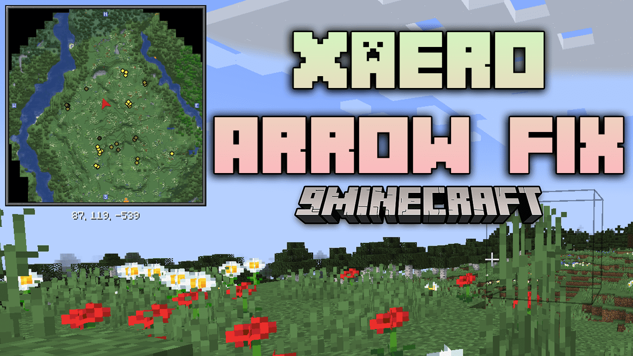 Xaero Arrow Fix Mod (1.20.4, 1.19.4) - Enhance Xaero's Minimap 1