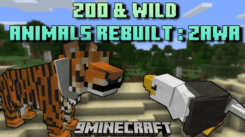 Zoo & Wild Animals Rebuilt ZAWA Mod (1.12.2) – Zoo and Wild Animals Mod Thumbnail