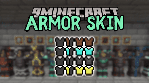 Armor Skin Mod (1.20.1) – Diverse Armor Status Bar Thumbnail