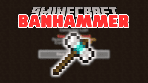 BanHammer Mod (1.21.1, 1.20.1) – Effortless Server Moderation Thumbnail