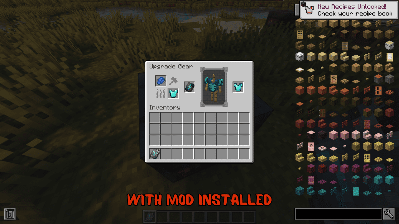 Better Smithing Table Mod (1.20.4, 1.20.1) - Reforged The Interface 3