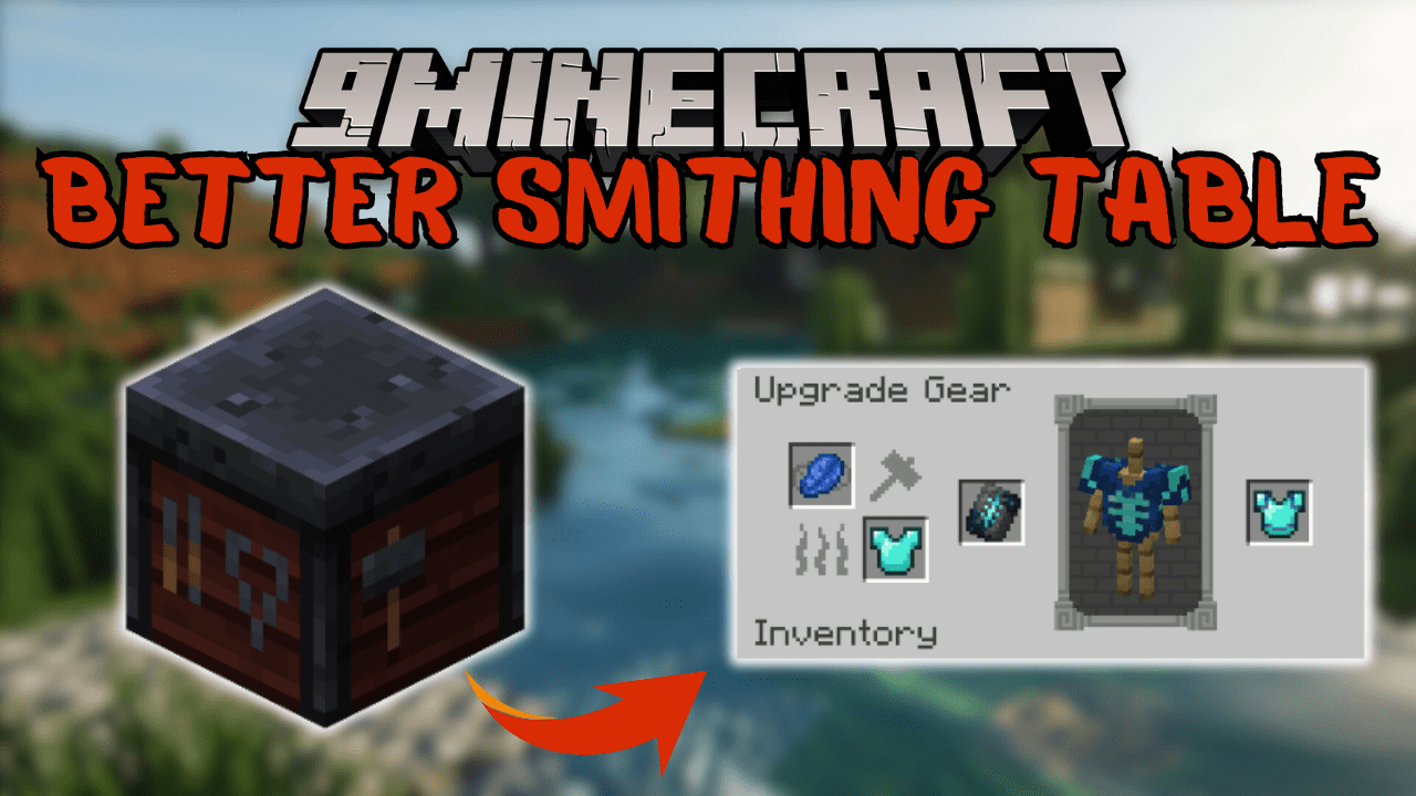 Better Smithing Table Mod (1.20.4, 1.20.1) - Reforged The Interface 1