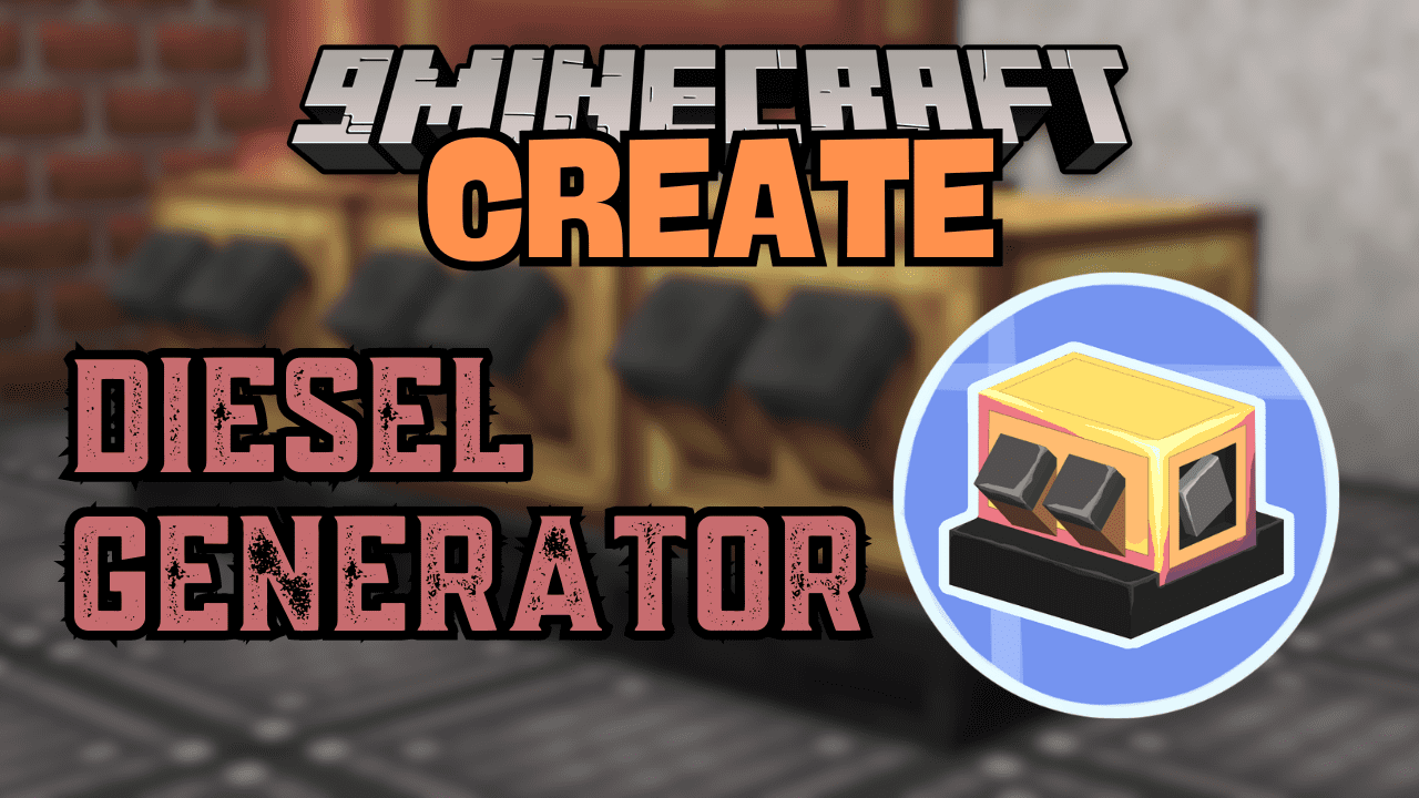 Create: Diesel Generators Mod (1.20.1, 1.19.2) - Generate Power for Machines and Contraptions 1