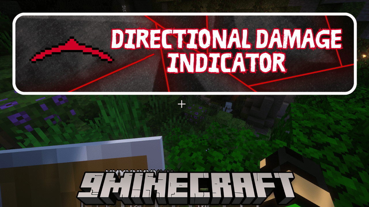 Directional Damage Indicator Mod (1.20.1, 1.19.4) - Stay Ahead in Combat 1