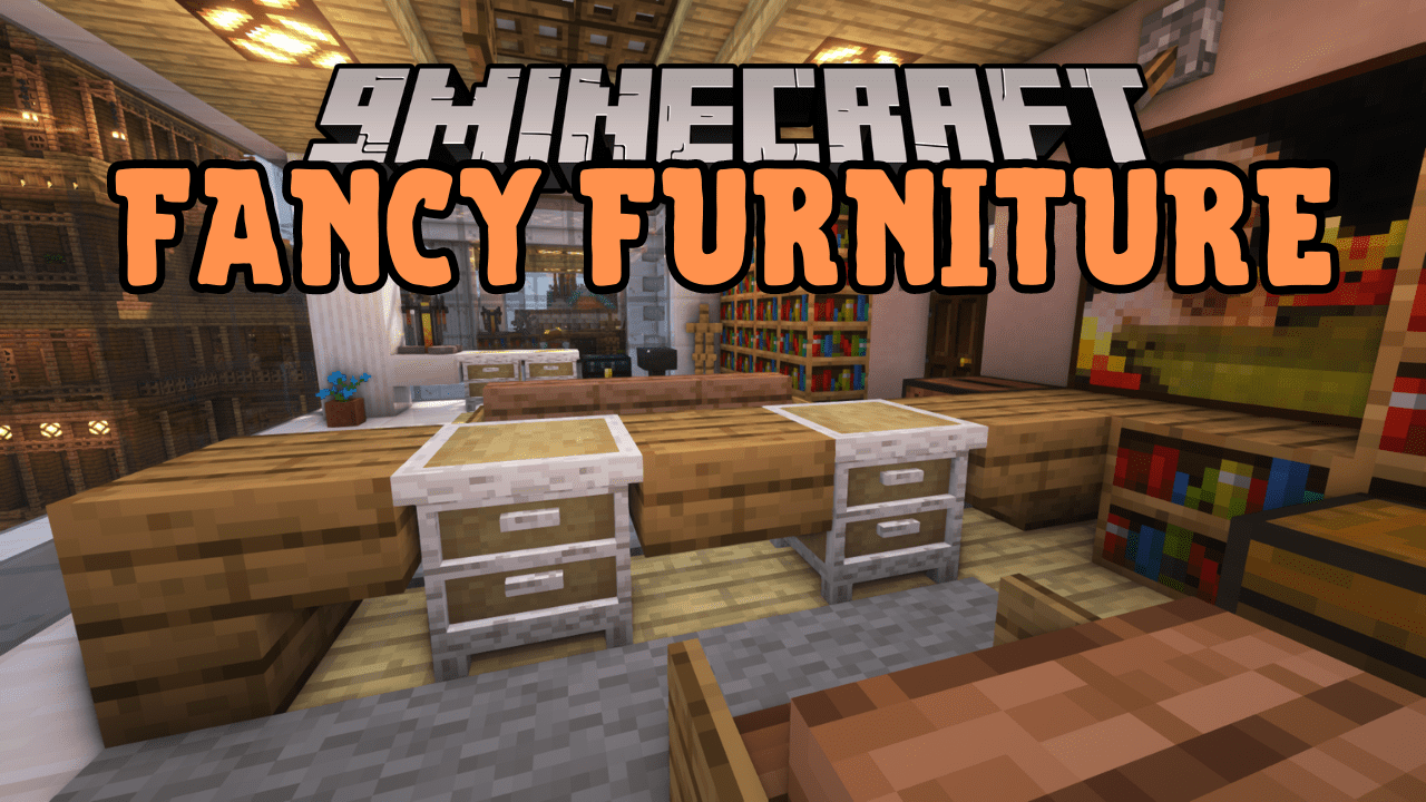 Fancy Furniture Mod (1.20.1, 1.19.4) - Add Luxury Furniture to Minecraft 1