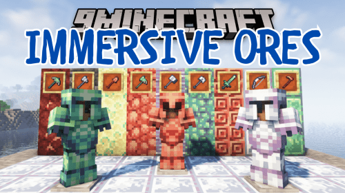 Immersive Ores Mod (1.20.2, 1.19.4) – Unearth Riches, Forge Power Thumbnail