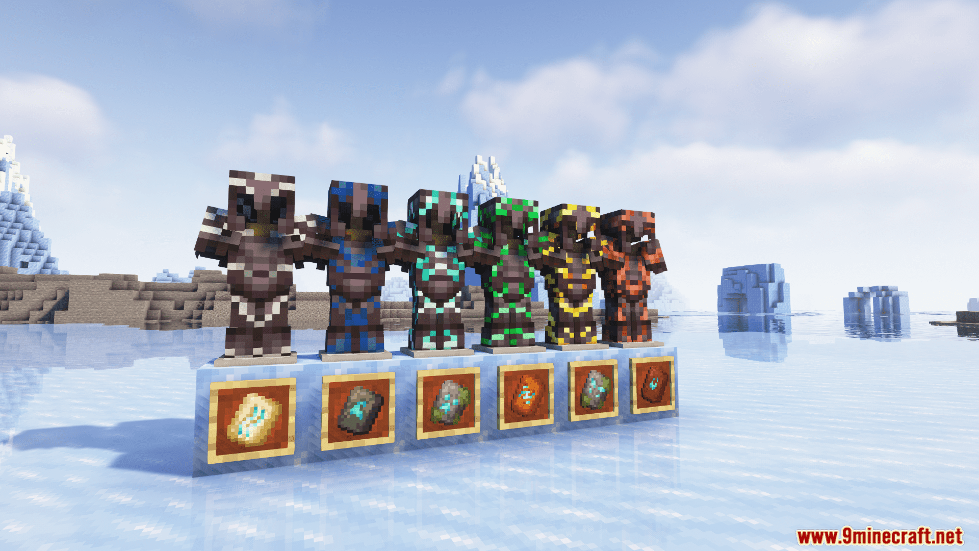 More Armor Trims Mod (1.21.1, 1.20.1) - Adds Six New Designs 3