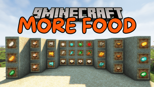 More Food Mod (1.20.1, 1.19.4) – A Great Source of Nutrition Thumbnail