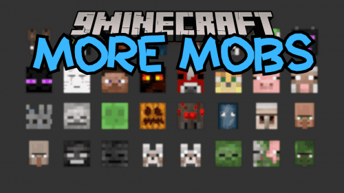 More Mobs Mod (1.21.1, 1.20.1) – More Mob’s Heads Thumbnail