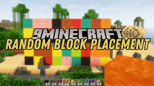 Random Block Placement Mod (1.20.1, 1.19.4) – Randomness Enhances Creativity Thumbnail