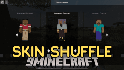 Skin Shuffle Mod (1.21.1, 1.20.1) – Easily Change Your Skin and Cape Thumbnail