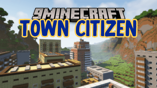 Tax’ Town Citizen Mod (1.20.1) – Transforming Villages into Towns Thumbnail