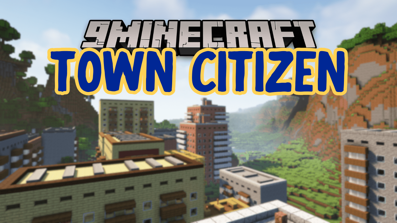 Tax' Town Citizen Mod (1.20.1) - Transforming Villages into Towns 1