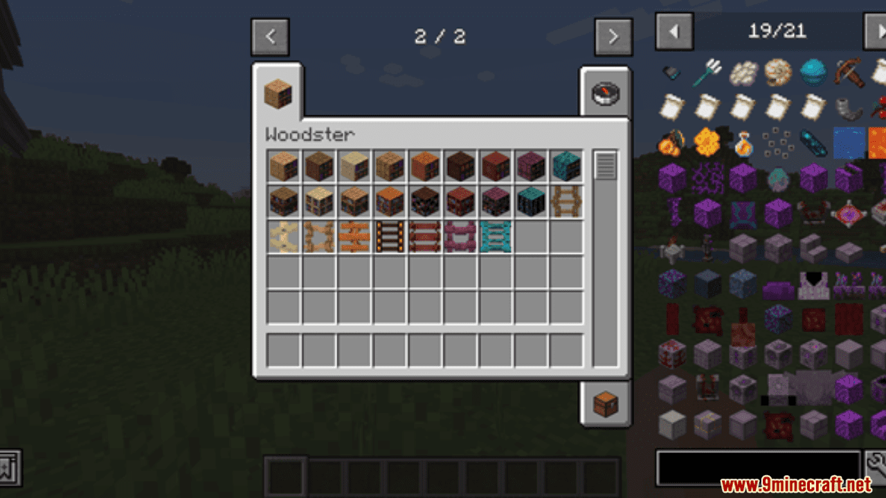 Woodster Mod (1.20.1, 1.19.4) - More Wood Variants 4