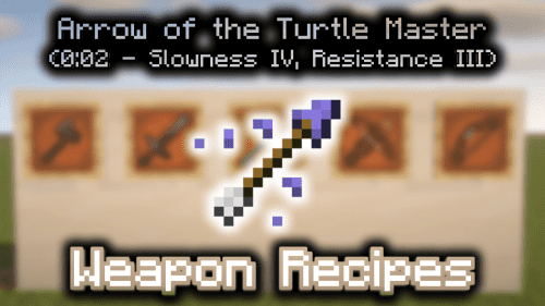Arrow of the Turtle Master (0:02 – Slowness IV, Resistance III) – Wiki Guide Thumbnail