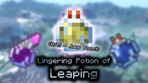 Lingering Potion of Leaping (0:45 – Jump Boost) – Wiki Guide Thumbnail