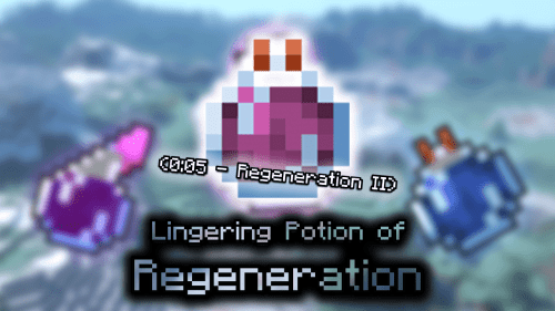 Lingering Potion of Regeneration (0:05 – Regeneration II) – Wiki Guide Thumbnail