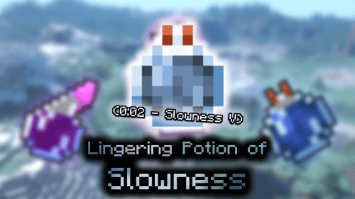 Lingering Potion of Slowness (0:02 – Slowness V) – Wiki Guide Thumbnail