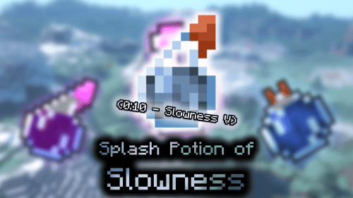 Splash Potion of Slowness (0:10 – Slowness V) – Wiki Guide Thumbnail