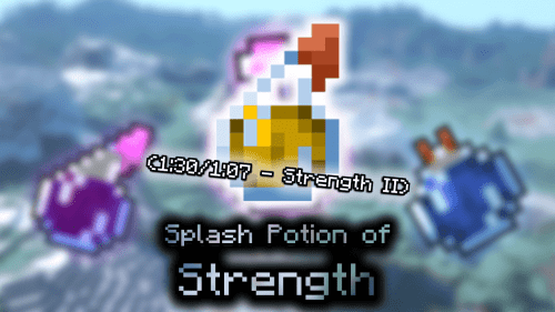 Splash Potion of Strength (1:30/1:07 – Strength II) – Wiki Guide Thumbnail