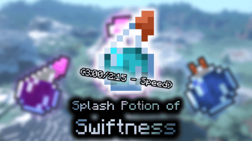 Splash Potion of Swiftness (3:00/2:15 – Speed) – Wiki Guide Thumbnail