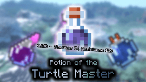 Potion of the Turtle Master (0:20 – Slowness IV, Resistance III) – Wiki Guide Thumbnail