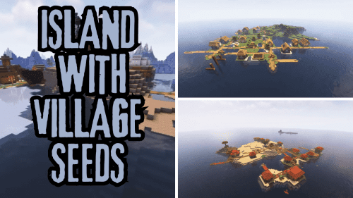 Most Incredible Island With Village Seeds For Minecraft (1.20.6, 1.20.1) – Java/Bedrock Edition Thumbnail