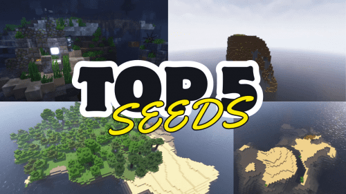 Top 5 Minecraft Seeds That You Should Give A Try (1.20.6, 1.20.1) – Java/Bedrock Edition Thumbnail