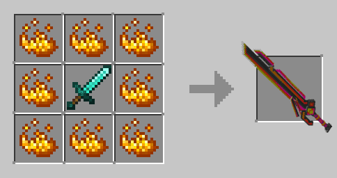 Draconic Igniter Weapons Addon (1.20, 1.19) - MCPE/Bedrock Mod 13