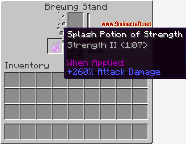 Splash Potion of Strength (1:30/1:07 - Strength II) - Wiki Guide 11