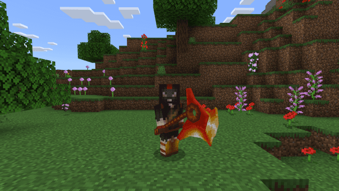 Draconic Igniter Weapons Addon (1.20, 1.19) - MCPE/Bedrock Mod 20