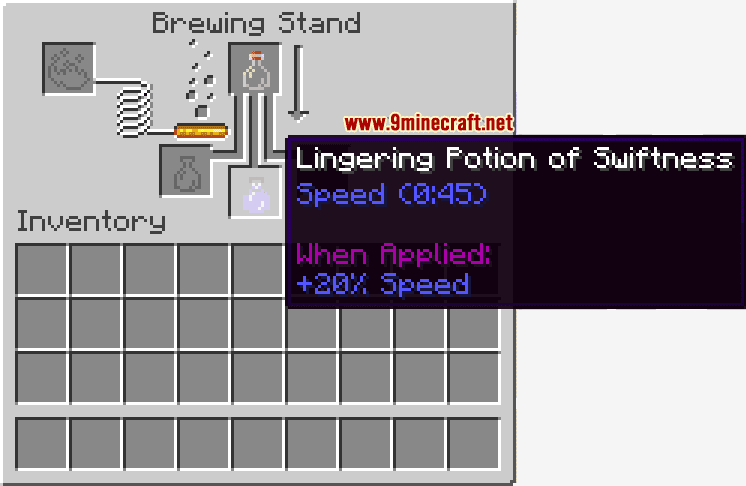 Lingering Potion of Swiftness (0:45 - Speed) - Wiki Guide 11