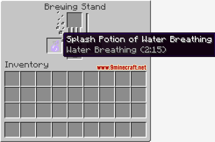 Splash Potion of Water Breathing (3:00/2:15) - Wiki Guide 11