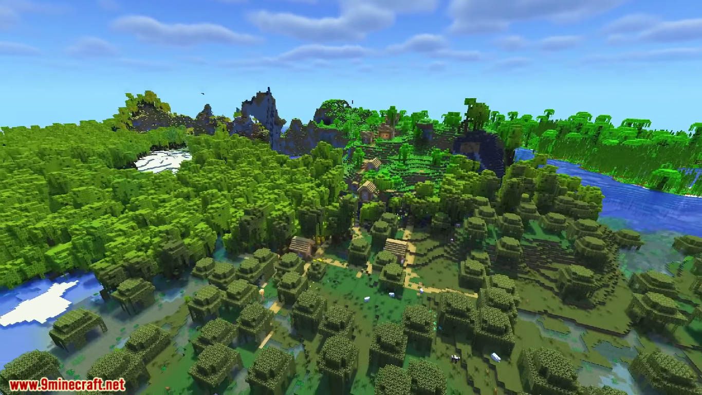 3 Interesting Village Minecraft Seeds For Beginner (1.20.6, 1.20.1) - Java/Bedrock 3