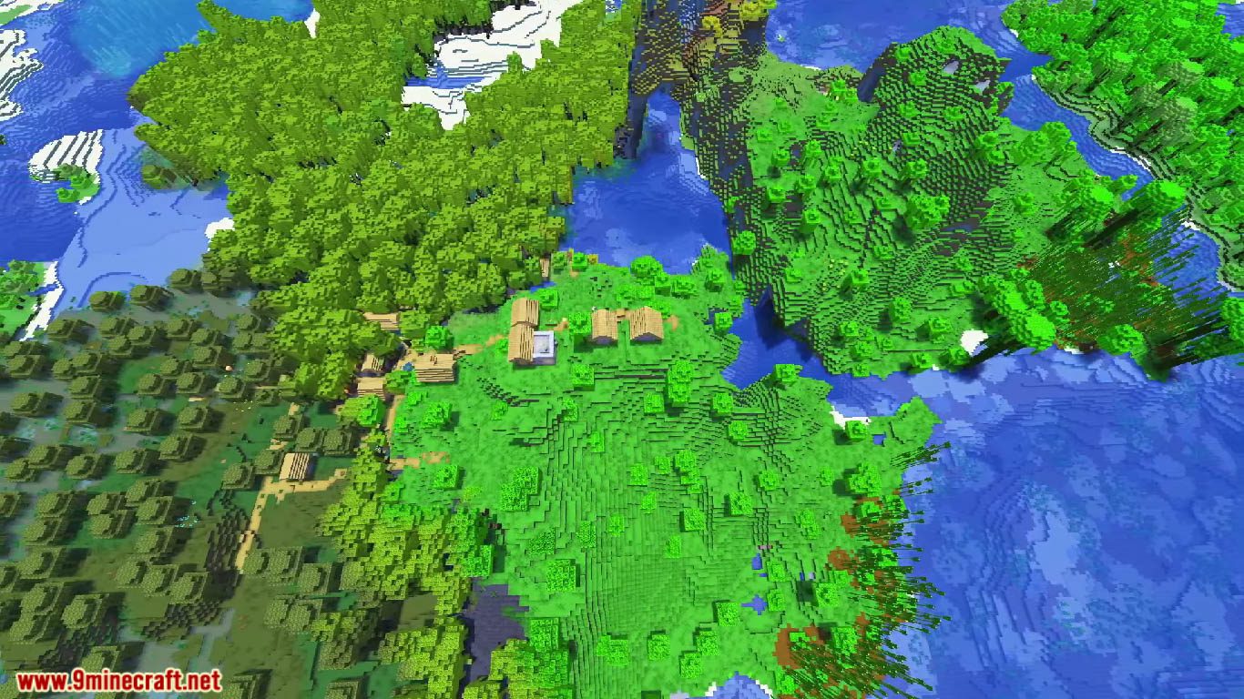 3 Interesting Village Minecraft Seeds For Beginner (1.20.6, 1.20.1) - Java/Bedrock 4