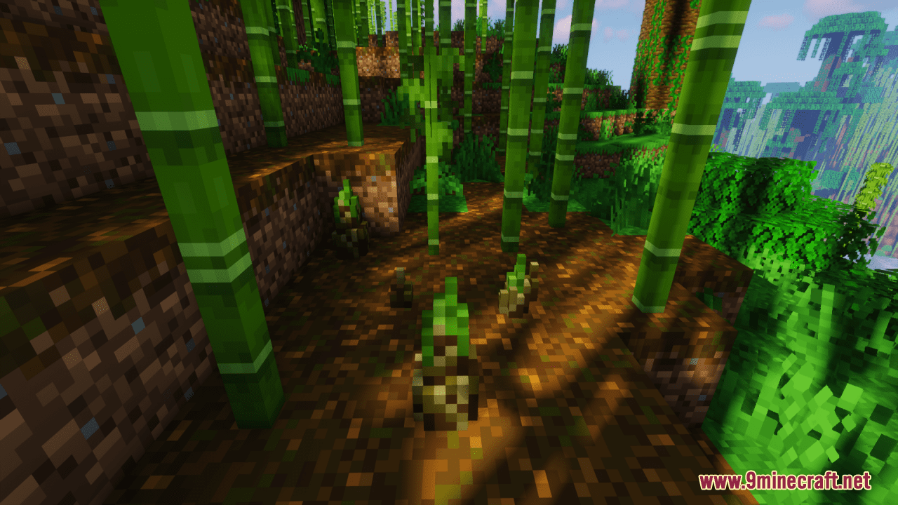 3D Bamboo Shoots Resource Pack (1.20.6, 1.20.1) - Texture Pack 5