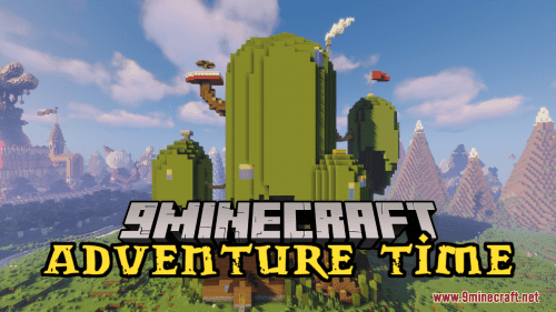 Adventure Time Map (1.21.1, 1.20.1) – Explore the Land of Ooo Thumbnail