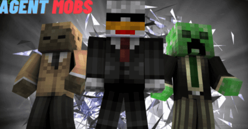 Agent Mob Skin Pack (1.20, 1.19) – MCPE/Bedrock Thumbnail