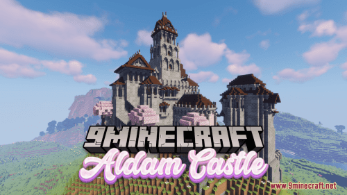 Aldam Castle Map (1.21.1, 1.20.1) –  Medieval Fortress of Grandeur Thumbnail