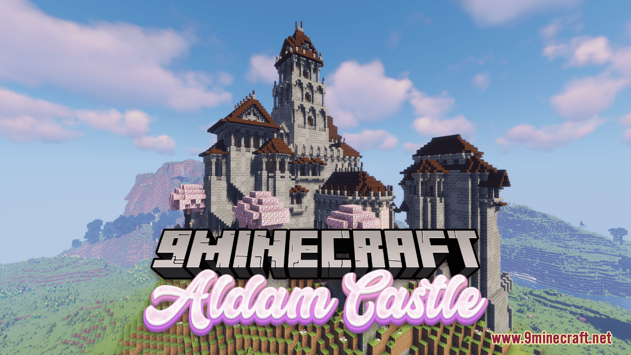 Aldam Castle Map (1.21.1, 1.20.1) - Medieval Fortress of Grandeur 1