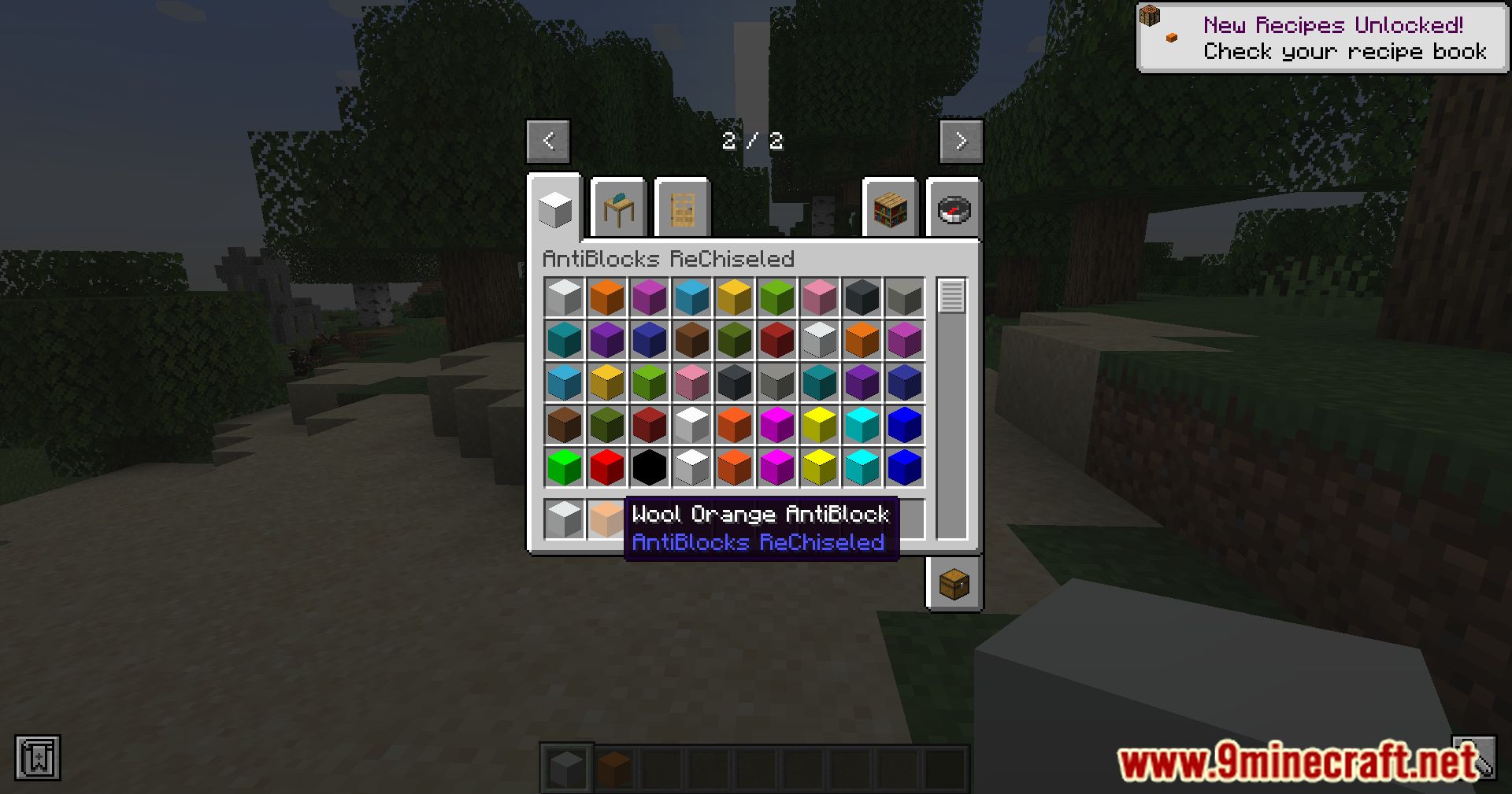 AntiBlocks ReChiseled Mod (1.20.4, 1.19.4) - A Colorful Twist On Antiblocks 4