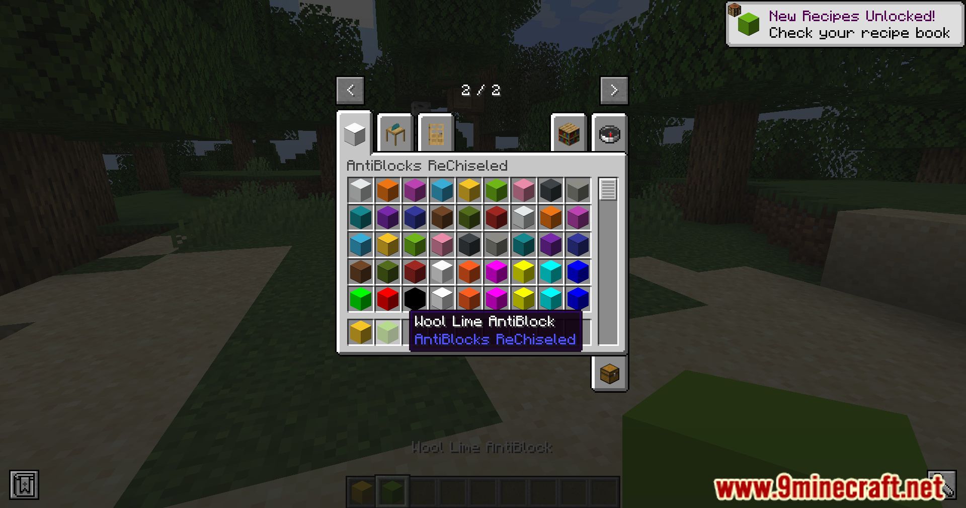 AntiBlocks ReChiseled Mod (1.20.4, 1.19.4) - A Colorful Twist On Antiblocks 8