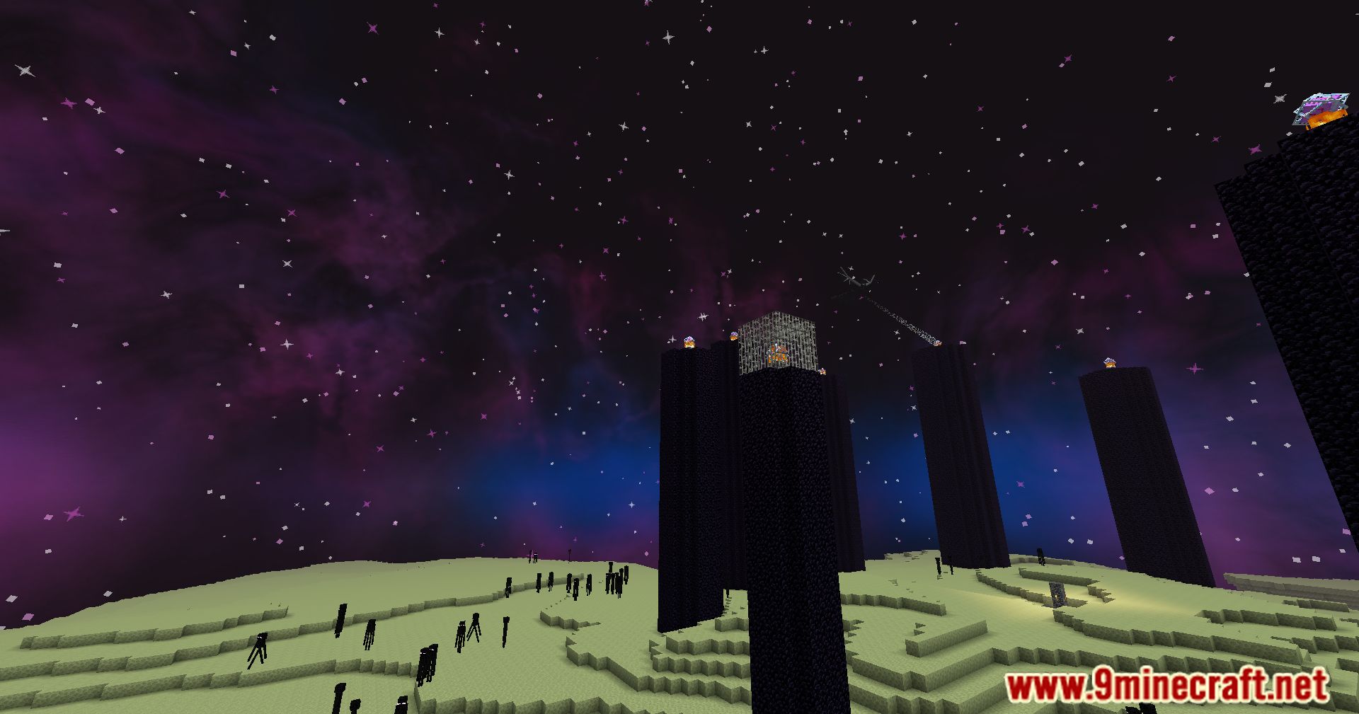 Better End Sky Mod (1.20.4, 1.19.4) - Transforming The End Dimension's Aesthetic 3